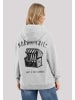 F4NT4STIC Hoodie Knut und Jan Scribble Logo in grau meliert