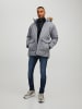 Jack & Jones Warm Gefütterte Jacke Winter Parka Blouson JJECRAFT in Grau