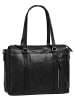 Bodenschatz Shopper echt Leder in schwarz