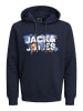 Jack & Jones Hoodie 'Dust' in dunkelblau