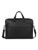 Bugatti Black Aktentasche Leder 38 cm Laptopfach schwarz