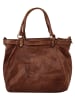 Samantha Look Shopper echt Leder in cognac