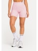 SMILODOX LEO Shorts Velvara in Rosa Leo