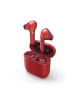 Hama Freedom Light Bluetooth TWS Kopfhörer, rot in Rot