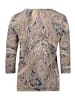 Betty Barclay Basic Shirt mit Print in Grau/Beige