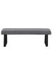 B&D Home Sitzbank DOLCE in Anthrazit- (B)140 x (H)48 x (T)48 cm