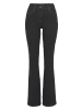 ARIZONA Bootcut-Jeans in schwarz