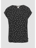 QS T-Shirt in 99A5_schwarz