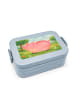 Mr. & Mrs. Panda Bento Box Einhorn Schwein Design ohne Spruch in Blau Pastell