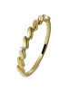 GoldDream Goldring 333 Gelbgold - 8 Karat Wave Größe 60 (19,1) Ringe