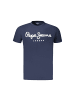 Pepe Jeans Blaues Baumwoll-T-Shirt