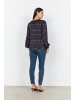 soyaconcept Bluse SC-Arlette in marine camel
