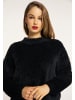faina Damen Strickpullover in Schwarz