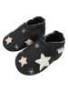 Bemesu Baby Krabbelschuhe aus Leder, weiche Lauflernschuhe mit rutschfester Sohle 