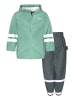 Playshoes Regen-Set Halbhose Basic in grün