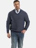 Charles Colby Pullover EARL SHAY in dunkelblau gemustert