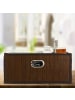 relaxdays 5 x Aufbewahrungskorb in Braun - (B)31 x (H)14 x (T)31 cm