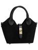 Forty degrees Handtasche BELTRAVA - S echt Leder in schwarz