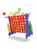relaxdays Vier Gewinnt "3 in 1" in Rot/ Blau - (B)121 x (H)88 x (T)44 cm