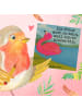 Mr. & Mrs. Panda Deluxe Karte Flamingo Stolz Design mit Spruch in Weiß