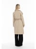 DreiMaster Damen Klassischer Trenchcoat in Beige