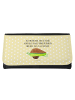 Mr. & Mrs. Panda Wallet Avocado Yoga mit Spruch in Gelb Pastell