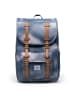 Herschel Little America Mid-Volume - Rucksack 13" 40.5 cm in blue mirage tonal dawn