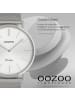 Oozoo Armbanduhr Oozoo Vintage Series silber groß (ca. 40mm)