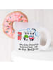 Mr. & Mrs. Panda Tasse Pandas Freizeitpark besuchen mit Spruch in Transparent