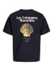 JACK & JONES PLUS T-shirt in Black