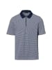 März Poloshirt in indigo weiß