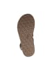 Teva Flache Sandalen mit Klettverschluss W Midform Kena Slim Düne