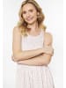 Usha Women Dress in light pink white