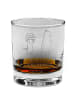 Mr. & Mrs. Panda Whiskey Glas Schildkröte Maus mit Spruch in Transparent