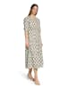CARTOON Casual-Kleid tailliert in Khaki/Blau