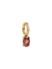 PURELEI Charm Geburtsstein Januar Granat Gold