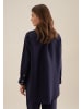 Seidensticker Longbluse Oversized in Dunkelblau