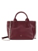 DuDu Ibiza Handtasche Leder 22 cm in burgundy
