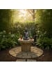 relaxdays Buddha Figur in Anthrazit - (H)45 cm