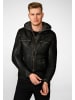 Ricano Herren Lederjacke Nate in Schwarz