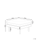 Beliani Ottomane VINTERBRO in Braun/Schwarz - (W) 70 x (H) 44 x (L) 70 cm