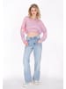 myMo Women Sweater in lilac multicolor