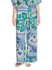 CARTOON Palazzo-Hose mit Gummizug in Green/Blue
