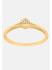 Diamant Exquis Ring aus 585 Gelbgold mit Diamant