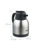 relaxdays Isolierkanne in Silber - 1,5 l