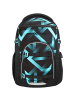 Coocazoo Rucksack BYTE Laser Lights in blau