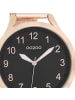 Oozoo Analog-Armbanduhr Oozoo Timepieces rosegold groß (ca. 42mm)