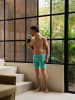 Happy Shorts Retro Boxer Neon Long in neon green/orange