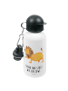 Mr. & Mrs. Panda Kindertrinkflasche Sternzeichen Löwe mit Spruch in Weiß