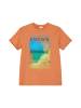 s.Oliver T-Shirt kurzarm in Orange